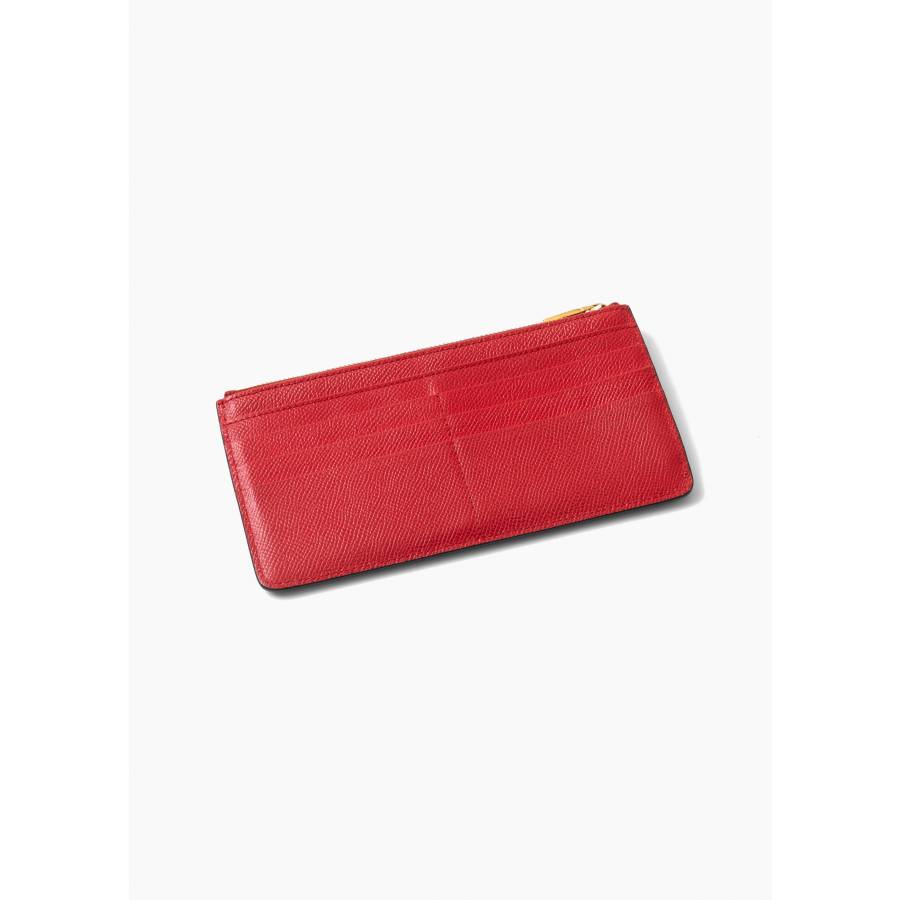 Red leather Dauphine cardholder