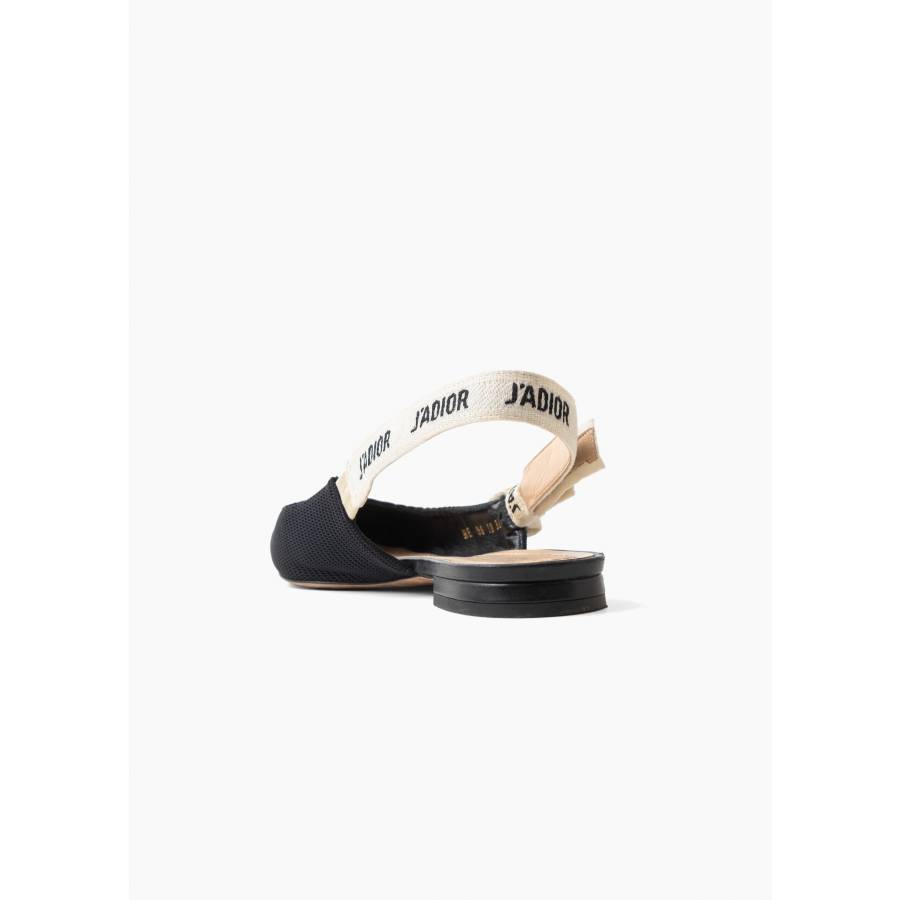 Black J'Adior slingback ballerinas