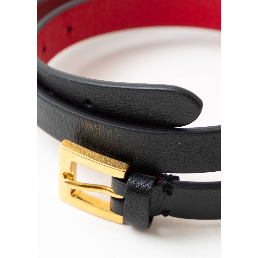 Garavani Signature VLogo bracelet in calfskin