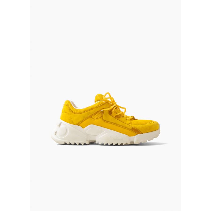 Sneakers urbaine jaune