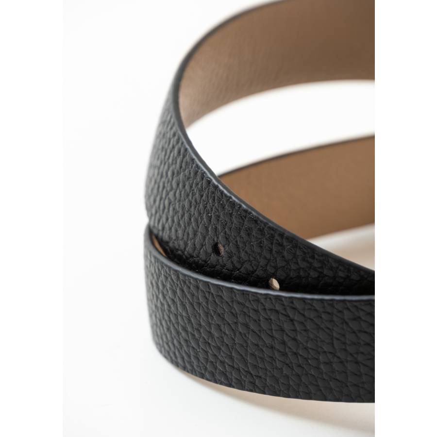 Gancini adjustable and reversible belt