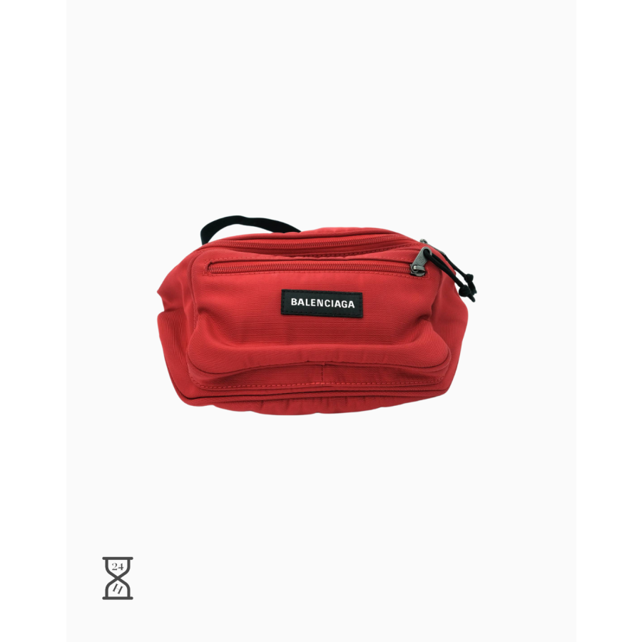 Banane rote Stofftasche