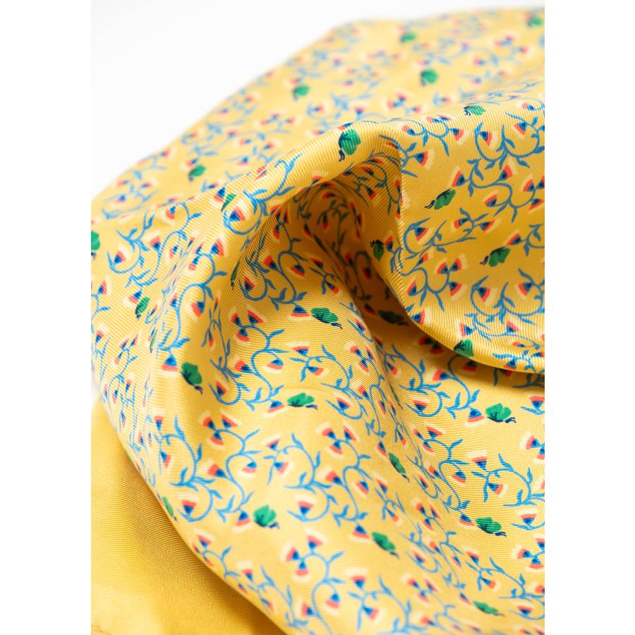 Carré Gavroche 45 jaune