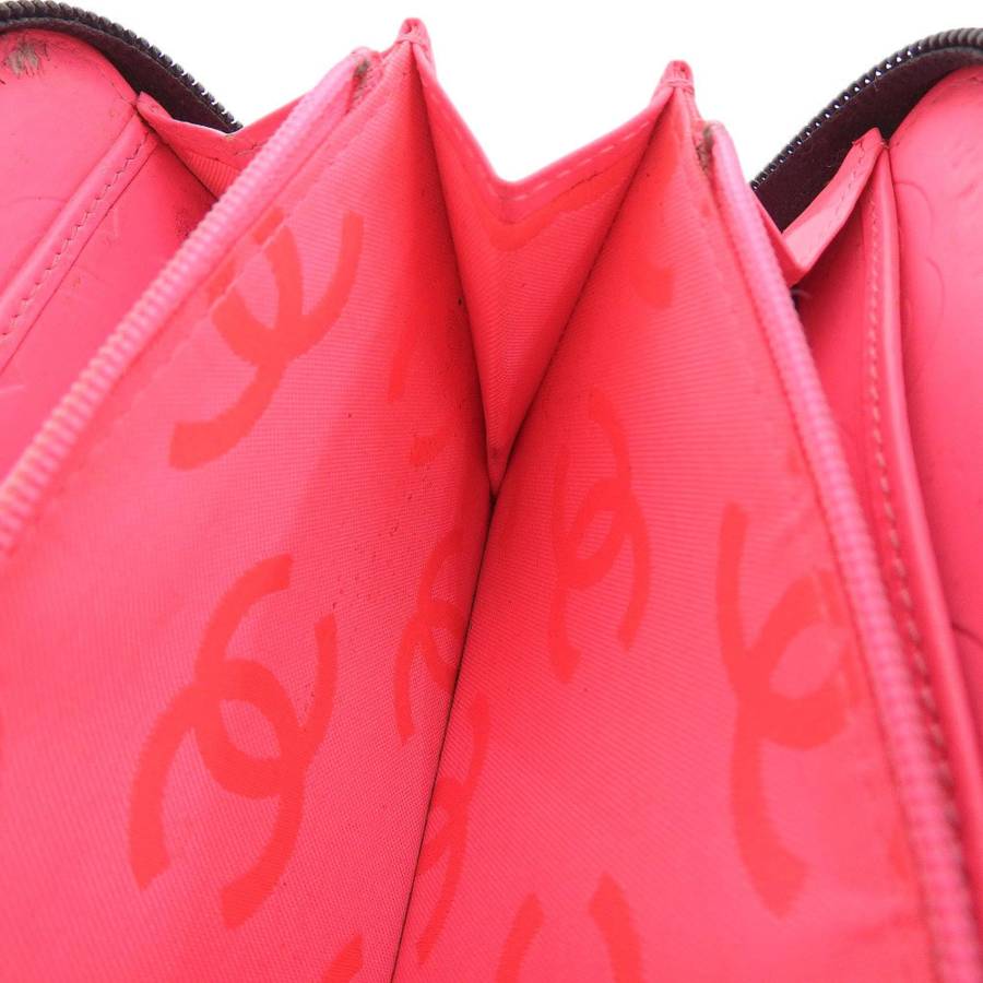 Portefeuille Cambon en cuir noir