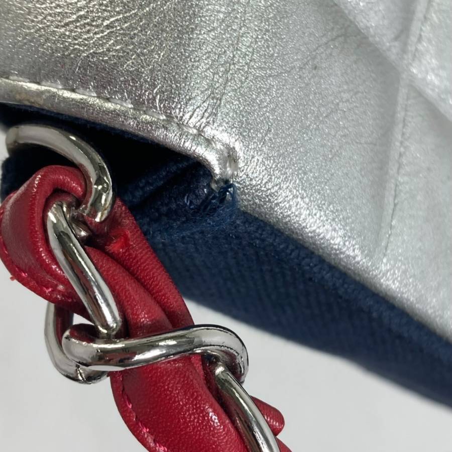 Sac numéro 5 en toile bleu marine