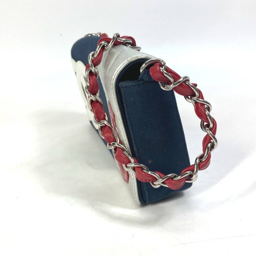 Sac numéro 5 en toile bleu marine