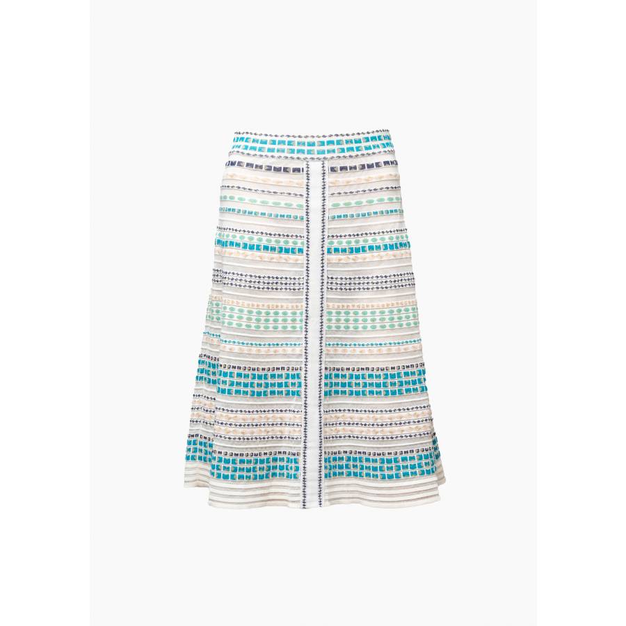 Jupe midi blanche