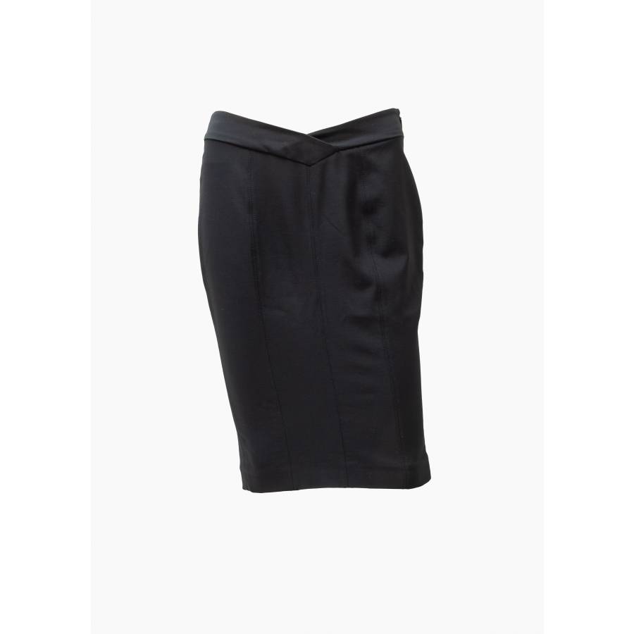Black pencil skirt