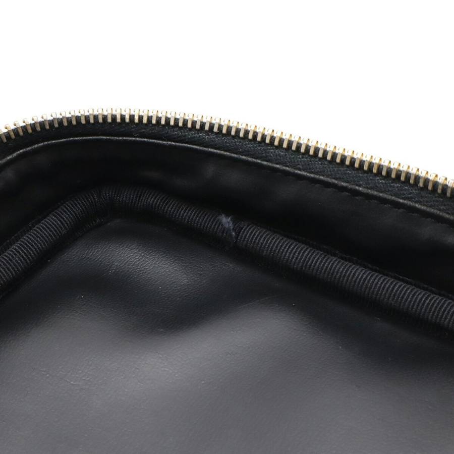 Vanity CC en cuir noir