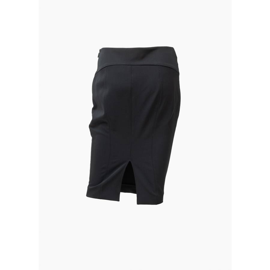 Black pencil skirt