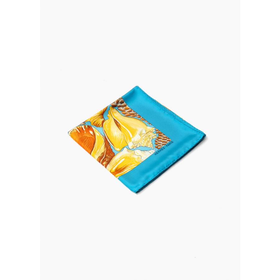 “Rocaille II” silk square