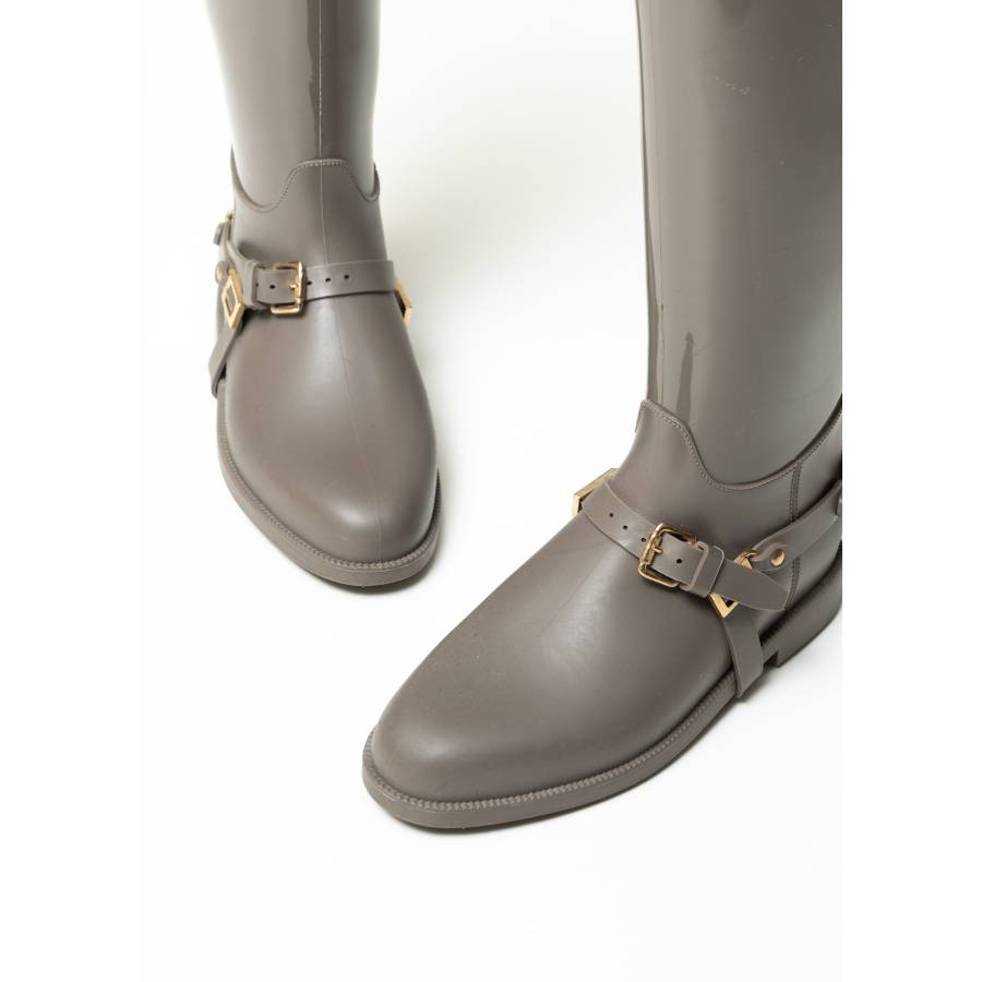 Bottes de pluie grises