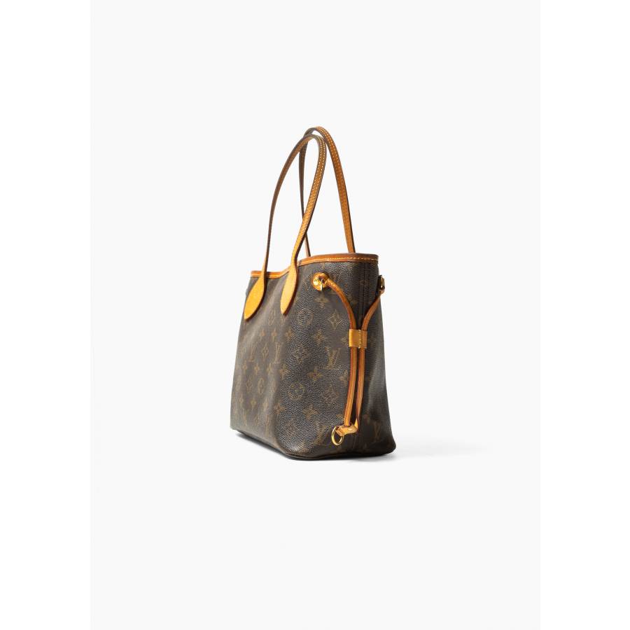 Sac Neverfull PM en toile Monogram et cuir
