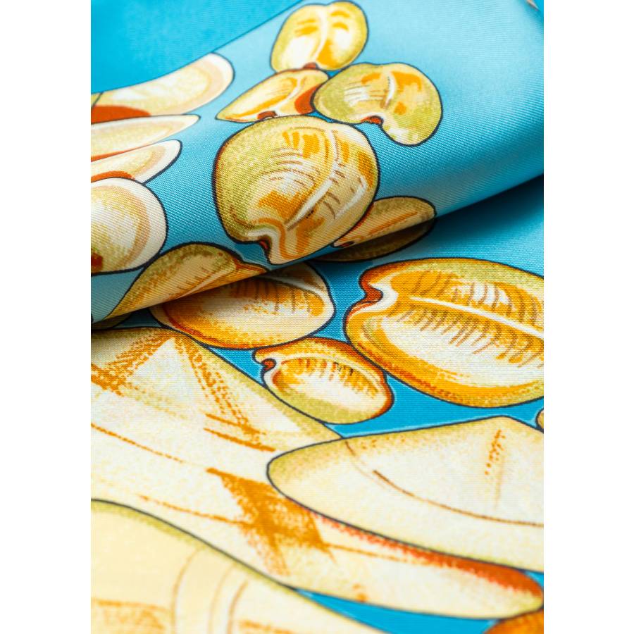 “Rocaille II” silk square