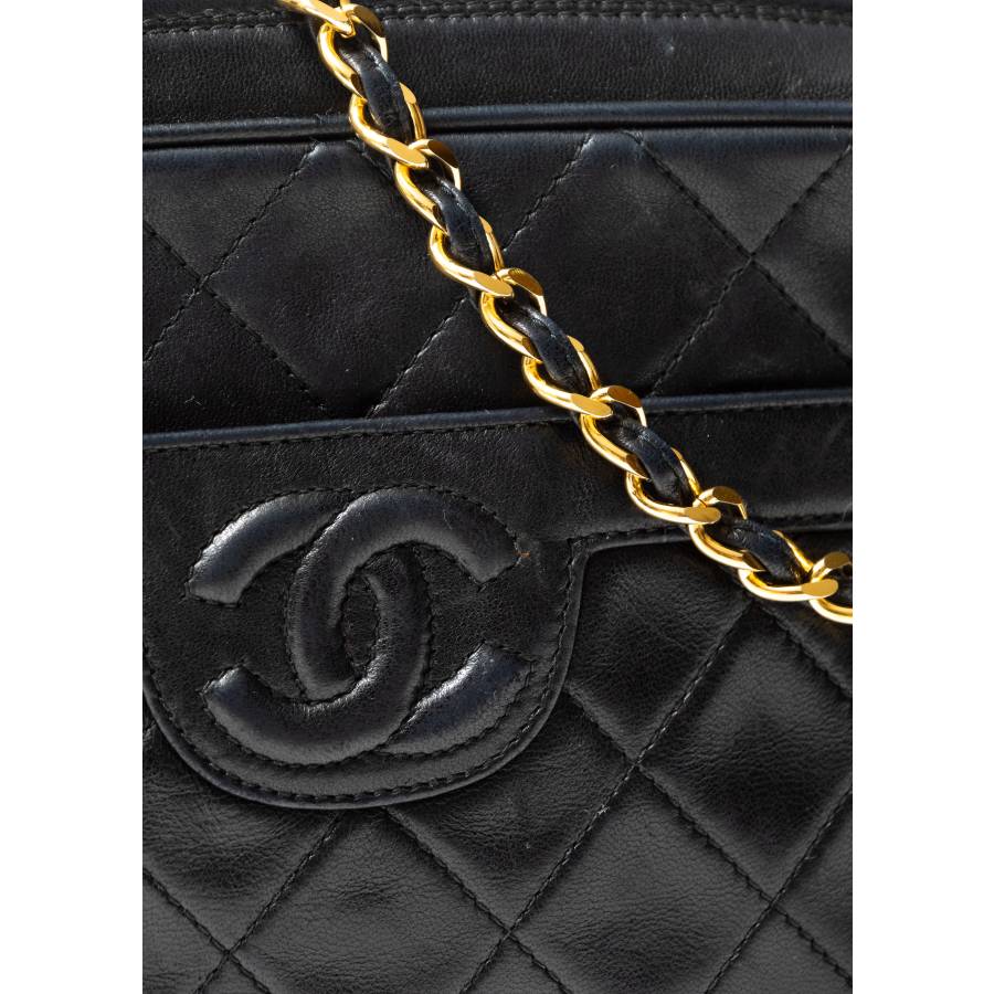 Sac Camera vintage noir