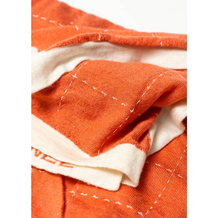 Schal aus Wolle und Seide