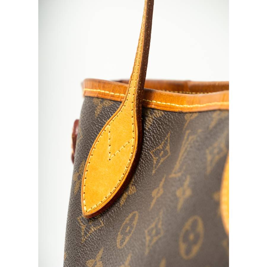 Sac Neverfull PM en toile Monogram et cuir