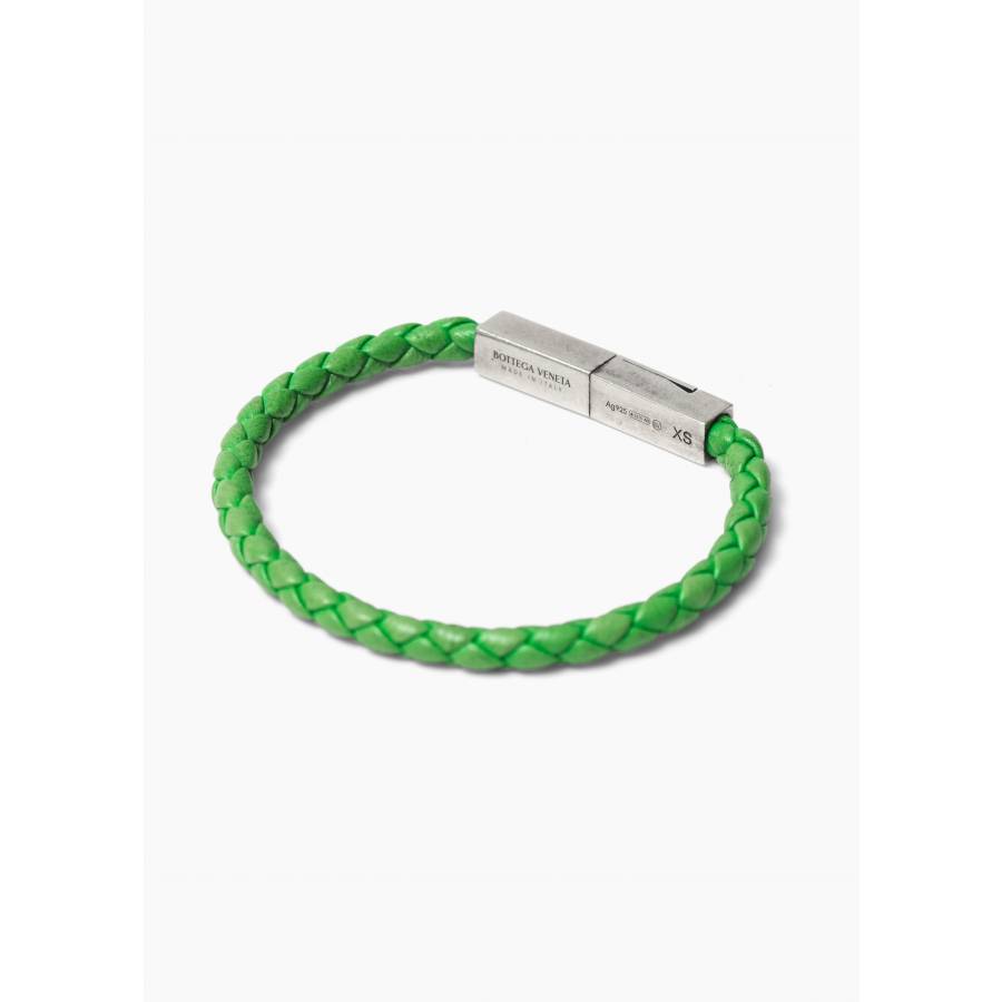 Bracelet en cuir tressé