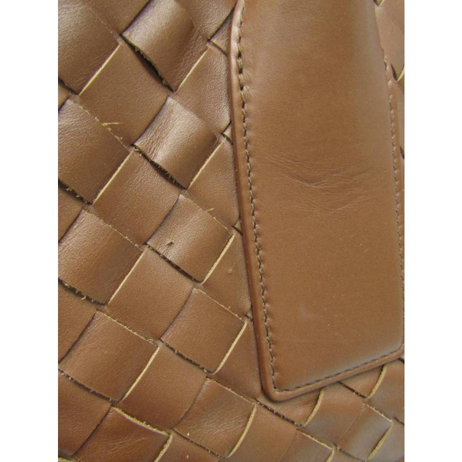 Sac fourre-tout en cuir Intrecciato