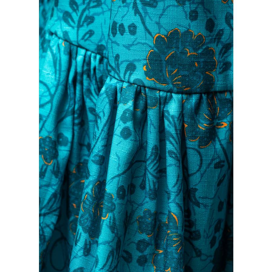 Robe Lulu Aline Mini en coton et lin