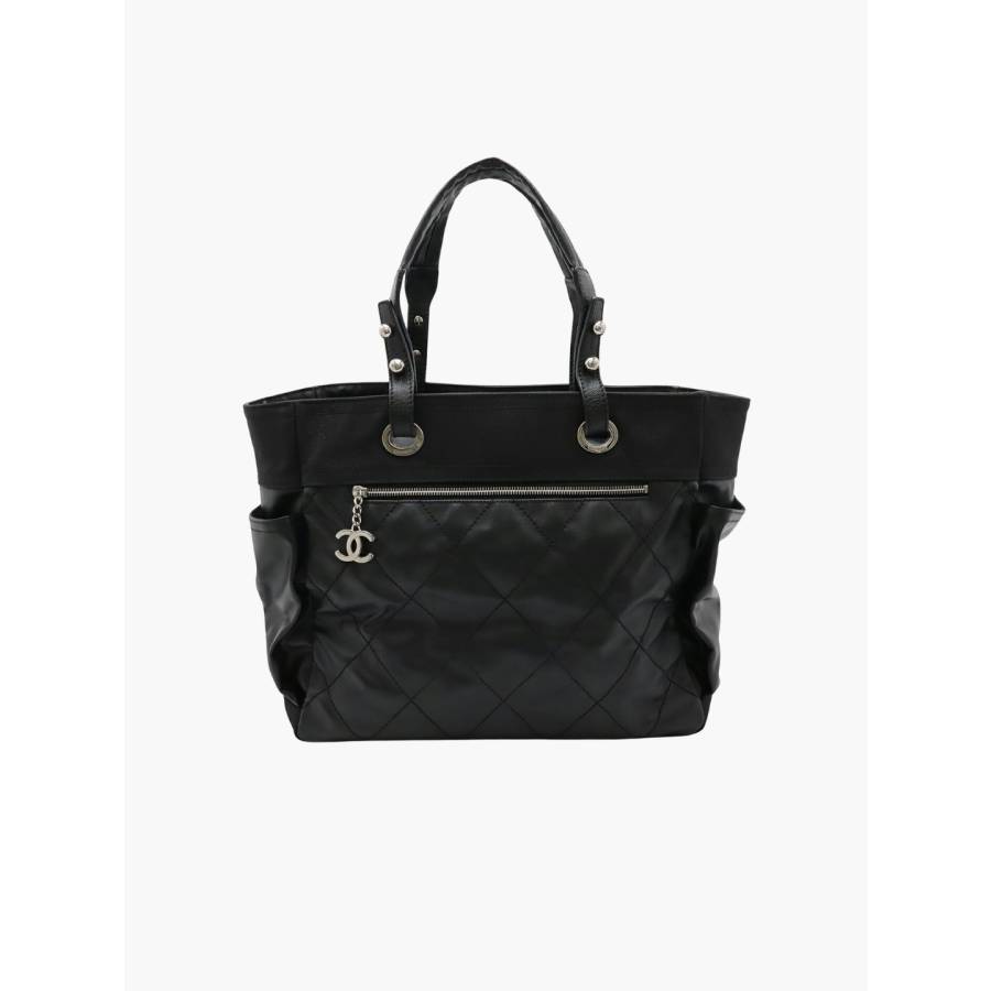 Paris Biarritz black tote bag