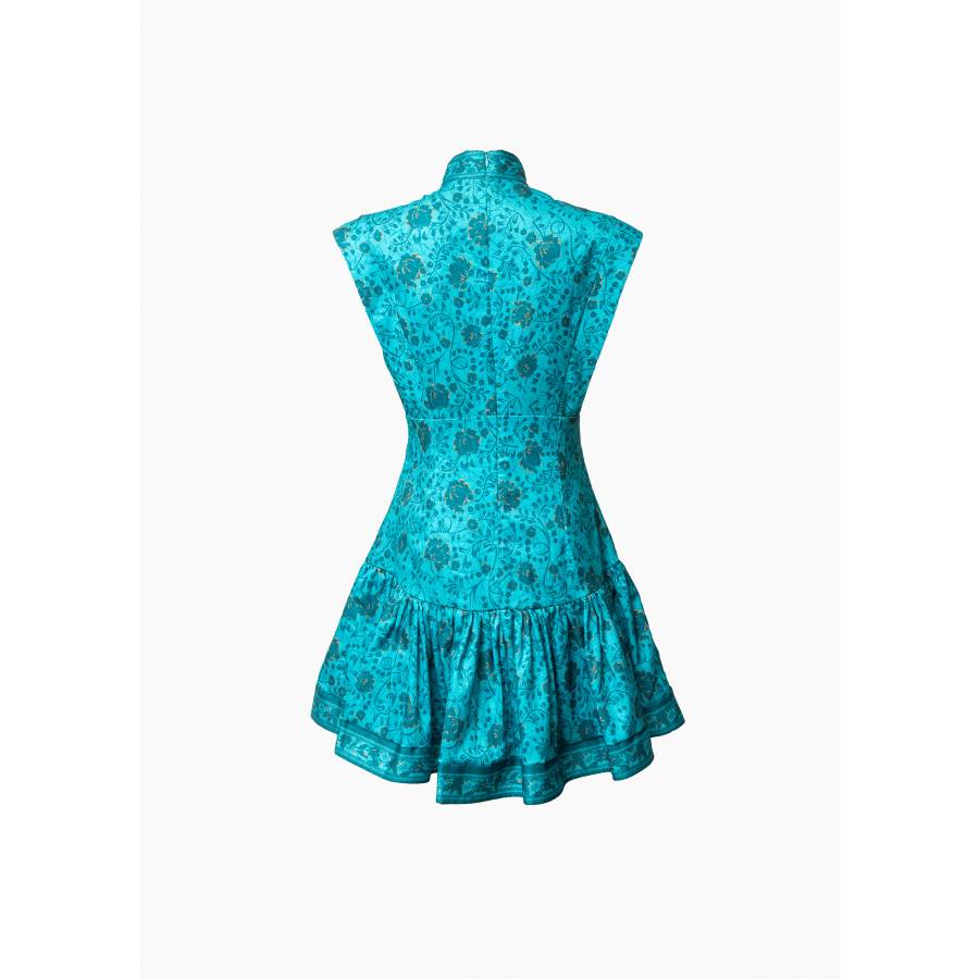 Robe Lulu Aline Mini en coton et lin