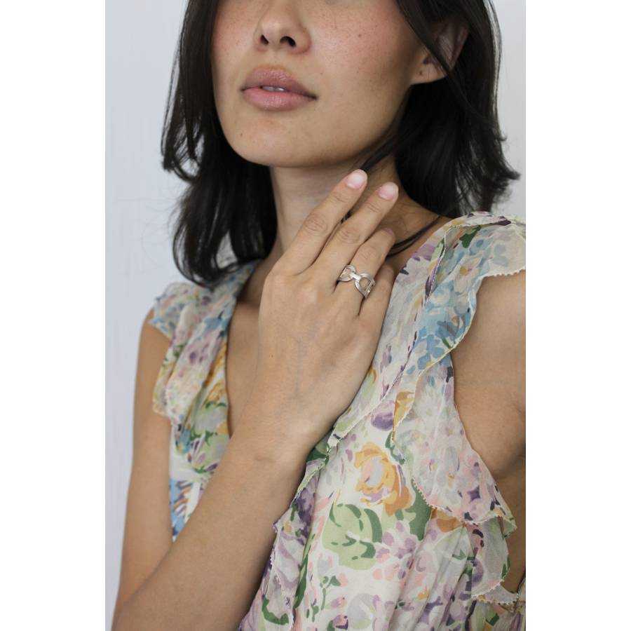 Bague Ever Chaîne d’Ancre en argent