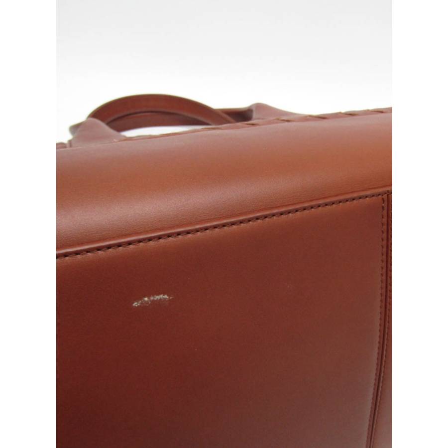 Sac fourre-tout en cuir Intrecciato