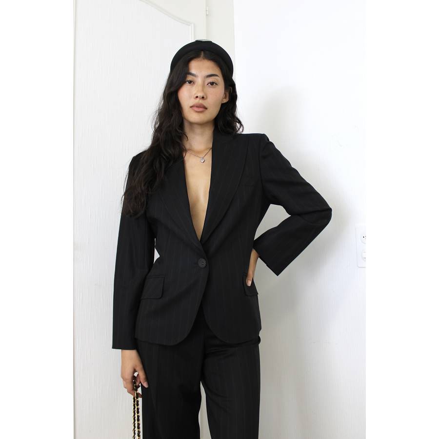 Gestreiftes Kostümset