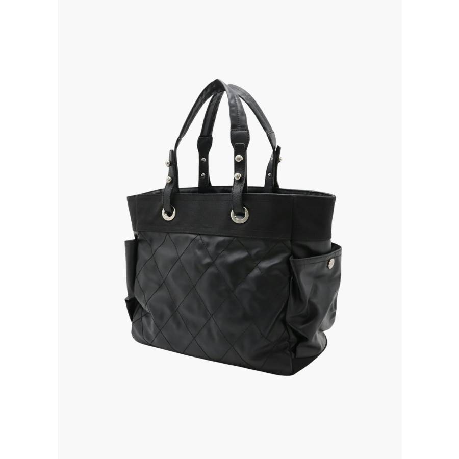 Paris Biarritz black tote bag