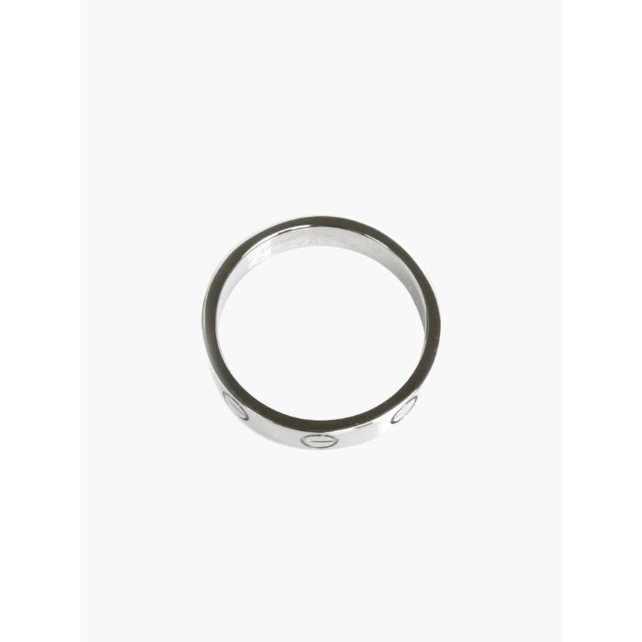 Bague Love petit modèle en or blanc