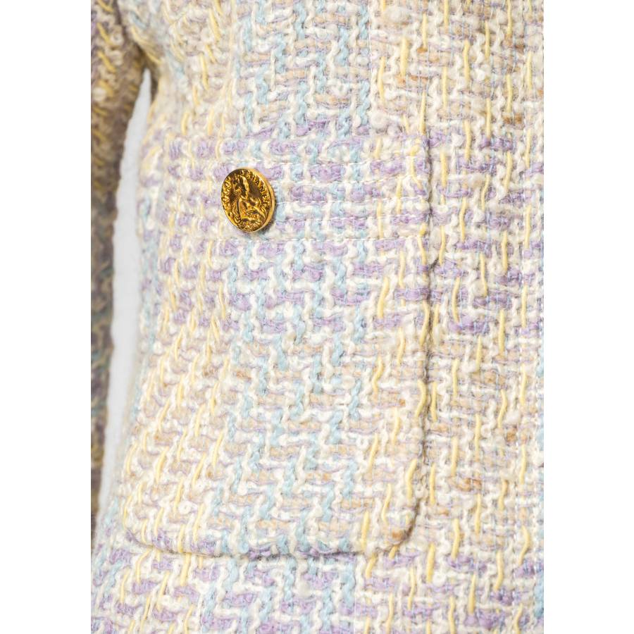 Ensemble en tweed vintage