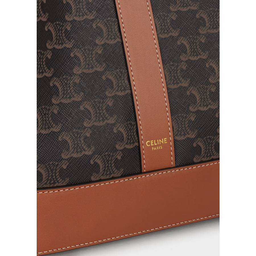 Medium bucket bag Triomphe model