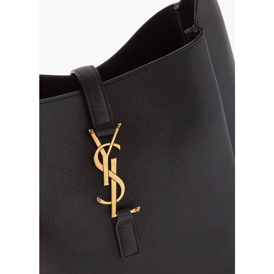 Le 5 A 7 Soft grained leather bag small