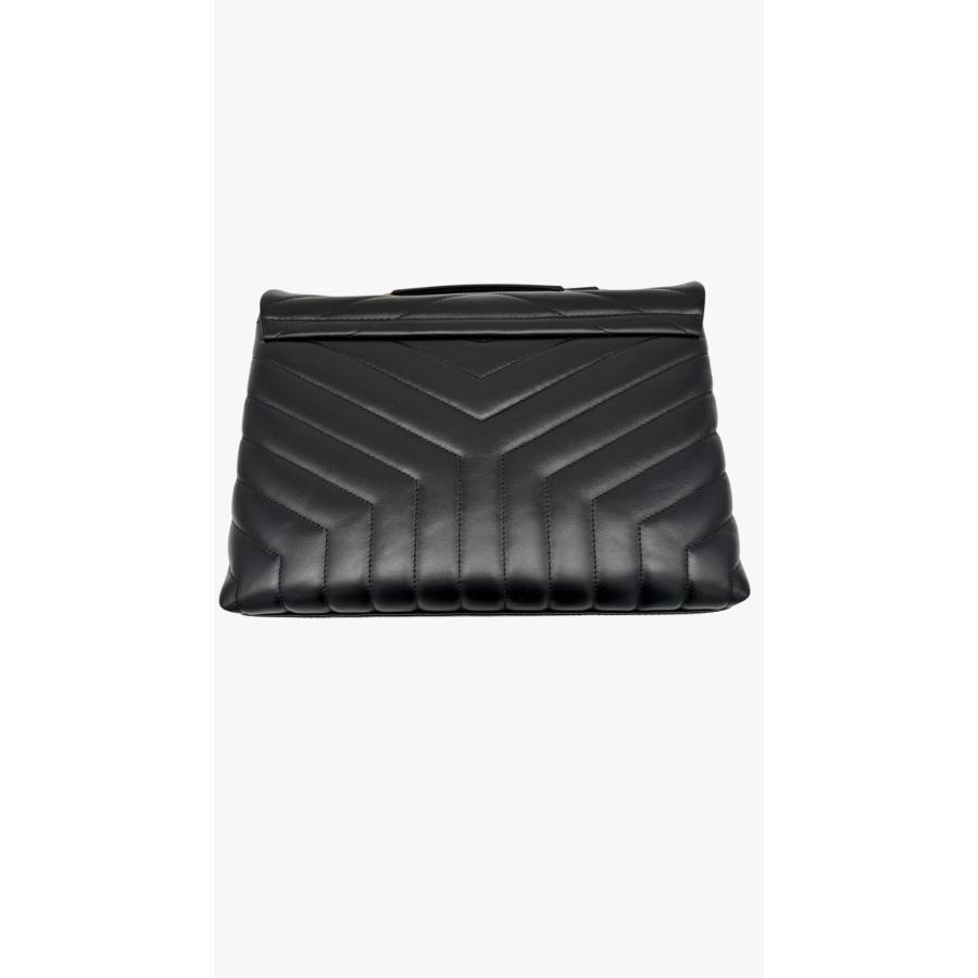 Sac Loulou en cuir noir medium
