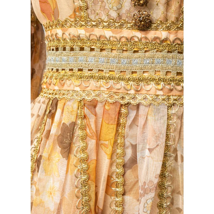 Robe courte Tempo Spliced Trim Gown