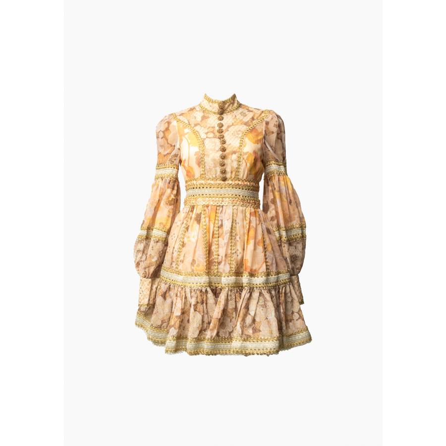 Robe courte Tempo Spliced Trim Gown