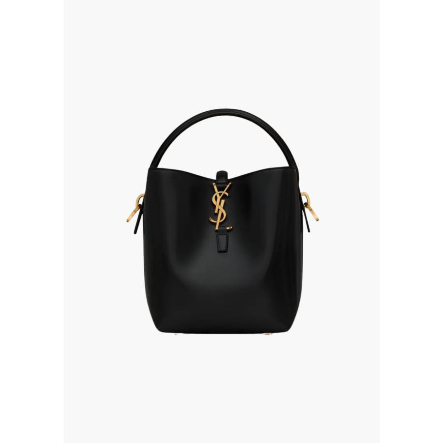 Sac Le 37 small en cuir noir
