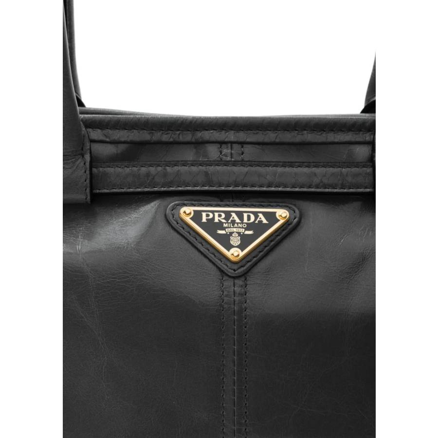 Sac à main Bonnie en cuir noir