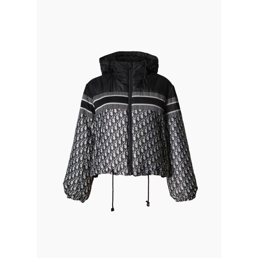 Doudoune courte réversible