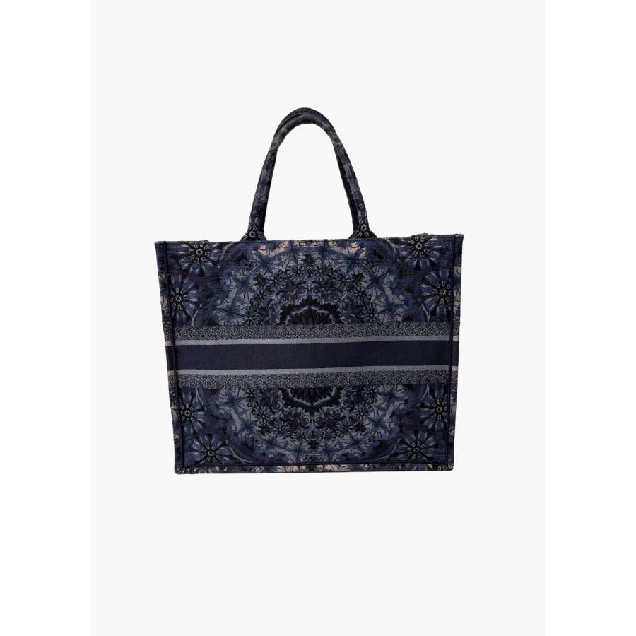 Sac Book Tote Large bleu marine
