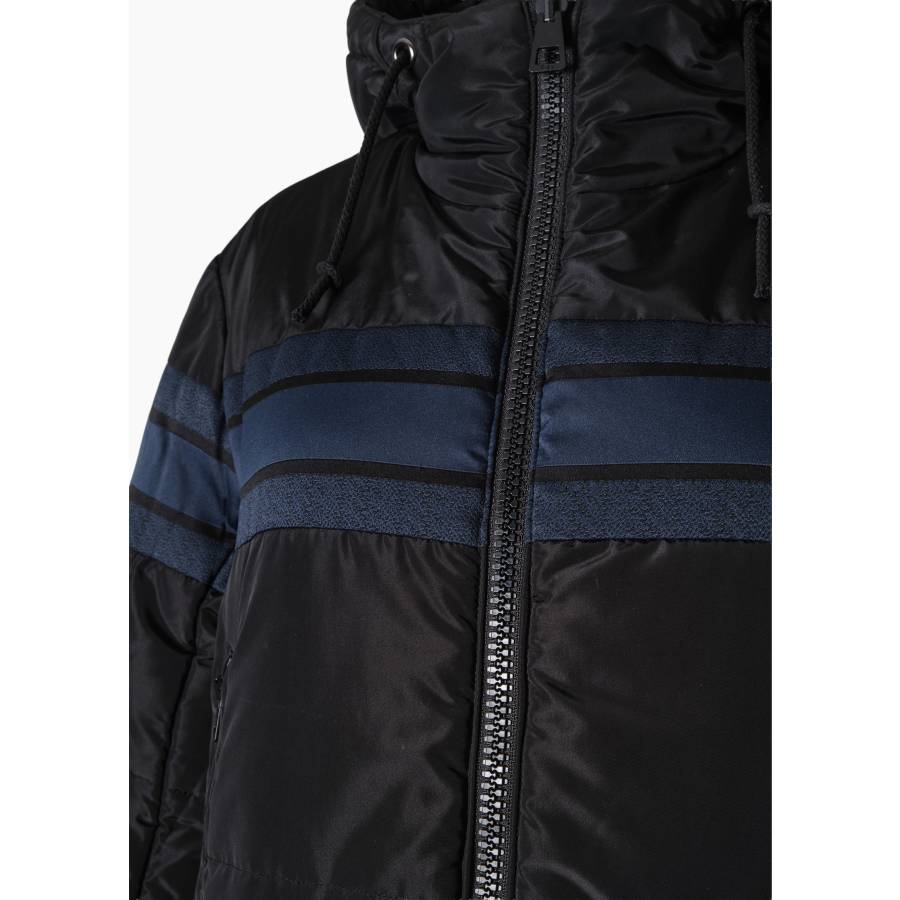 Doudoune courte réversible