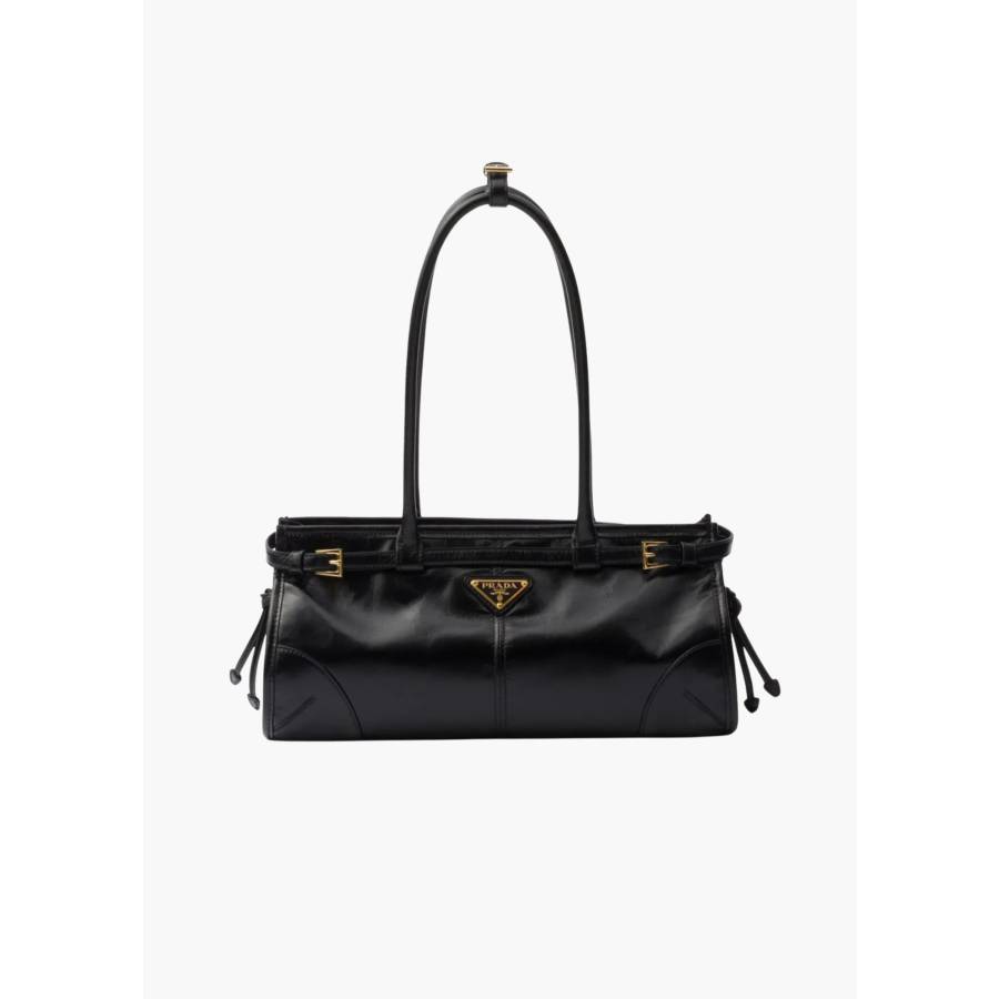 Sac à main Bonnie en cuir noir