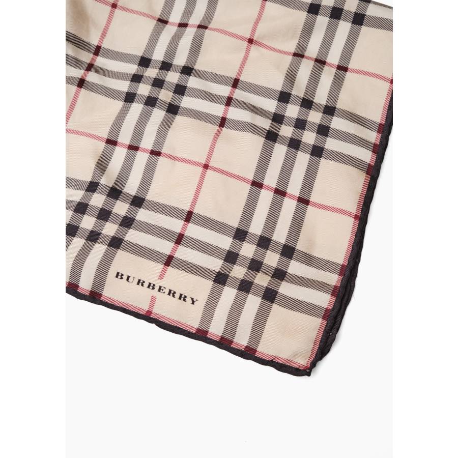 Foulard en soie beige