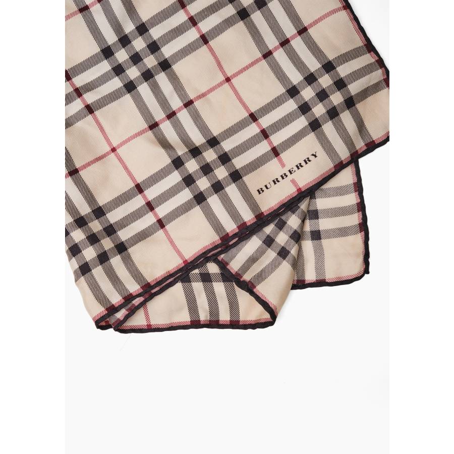 Foulard en soie beige