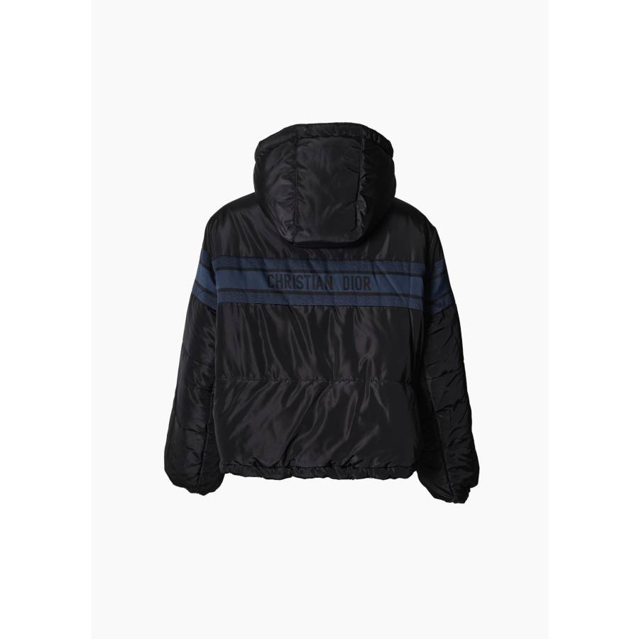 Doudoune courte réversible