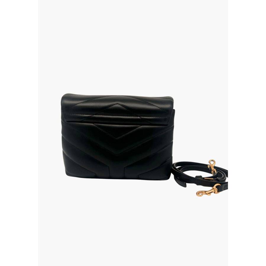 Sac Loulou Toy en cuir noir