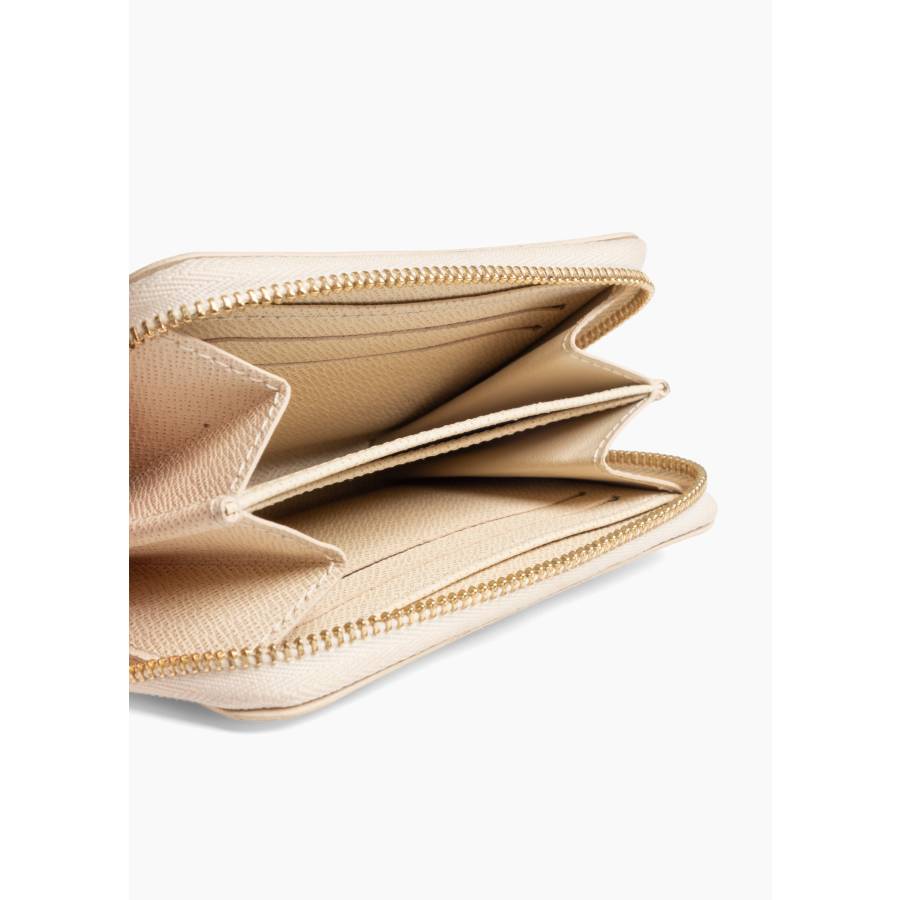 Porte-monnaie Zippy en toile Damier Azur