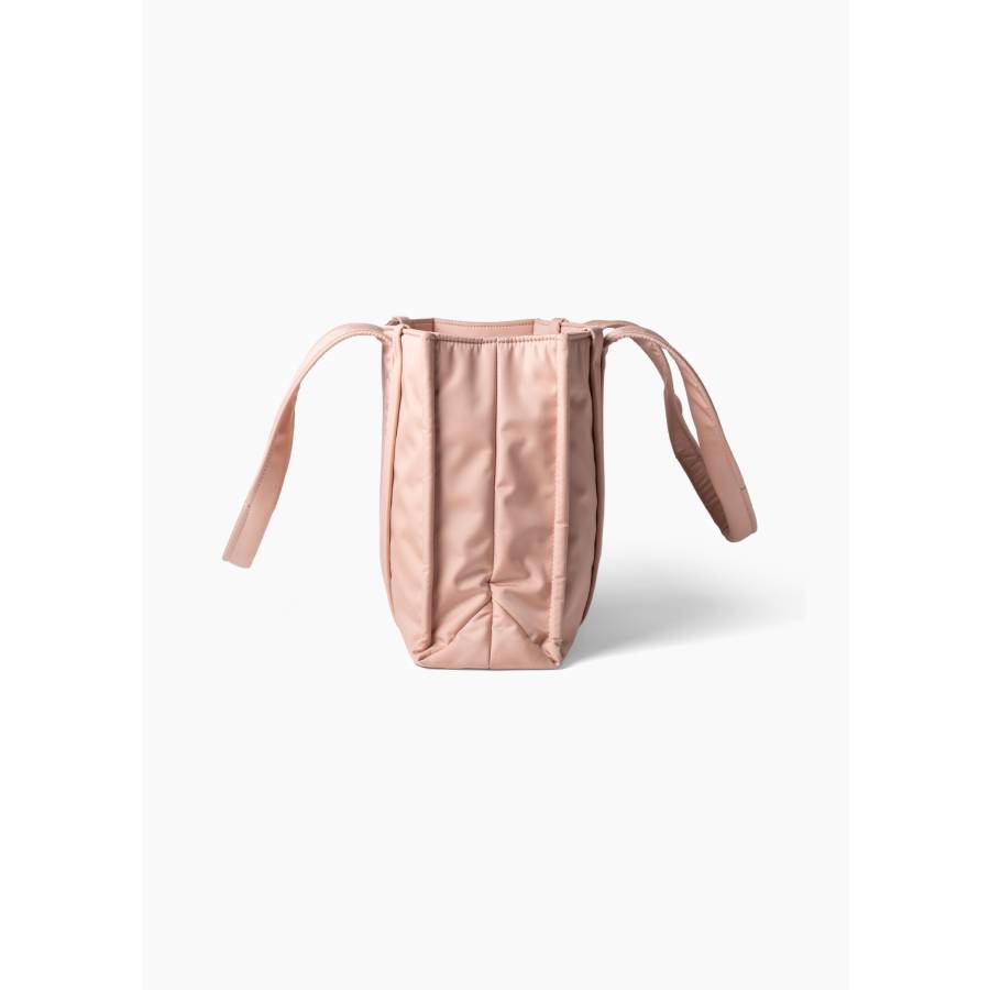 Sac petit cabas Woody rose poudré