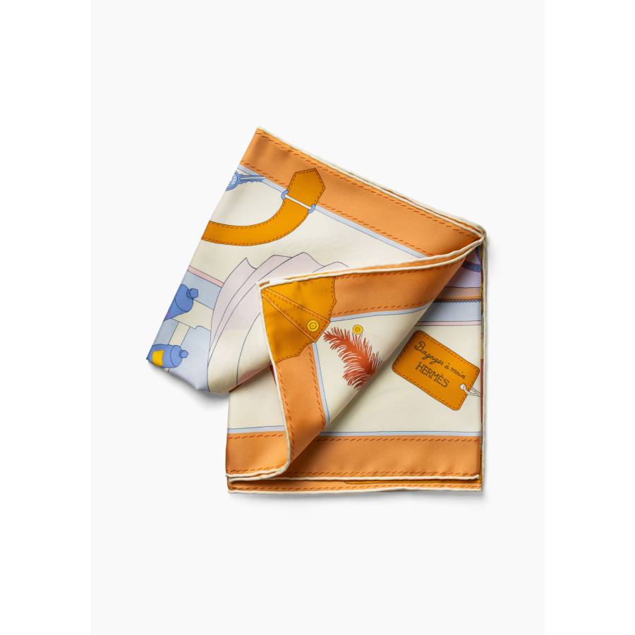 Silk Scarf 90 “Bagage à Main”